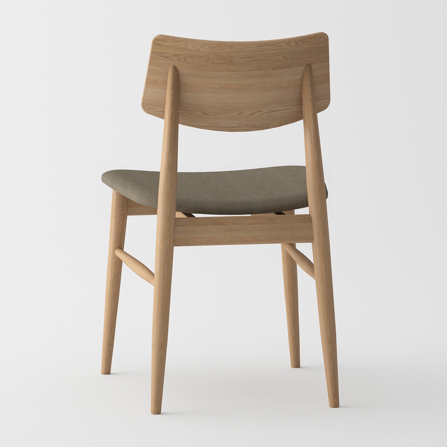 Vedersø spisebordsstol u. armlæn - Stof